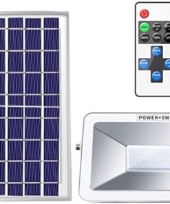 Bright Home Solar Floodlight IP65 Waterproof Outdoor Safety Light