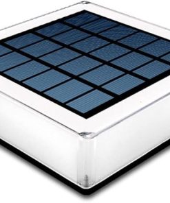 Solar Post Lights Outdoor RGB LED for Decks Fences and Gardens