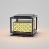 Solar LED Post Lamp Waterproof Outdoor Lighting for Courtyards and Gardens 4