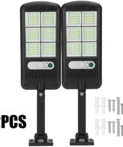 120 LED Solar Street Light with PIR Motion Sensor IP65 Waterproof Lamp 2