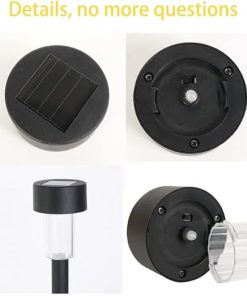 10 Pack Solar Garden Lights for Outdoor Pathway and Yard Decor 2