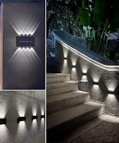 Outdoor Solar Light Two Way Wall Decor Waterproof LED Sensor Lamp 2
