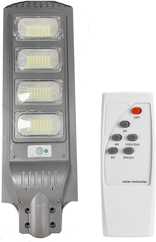 200W LED Solar Street Light Waterproof IP65 with PIR Motion Sensor