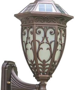 Super Bright Outdoor Solar Wall Lamp for Garden and Balcony Lighting