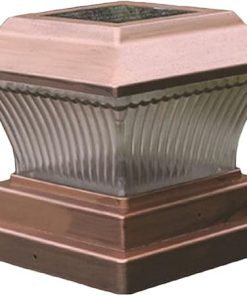 Waterproof Solar Post Lamp for Outdoor Garden and Courtyard Lighting
