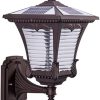 Outdoor Waterproof Solar Wall Lamp for Villa and Balcony Lighting