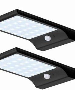 Solar Power Motion Sensor Wall Light Outdoor Waterproof Garden Lamp