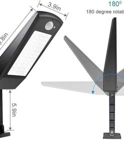 Outdoor Solar Lights for Home and Garden with Body Induction Waterproof 2