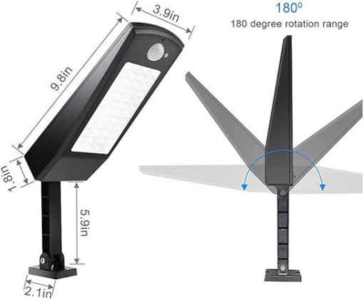 Outdoor Solar Garden Lights with Body Induction Waterproof Design - Image 2
