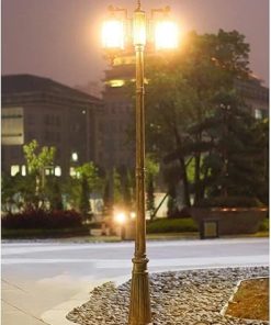 Outdoor Garden Lamp Post Light 260cm Mains Powered IP65 Waterproof 2