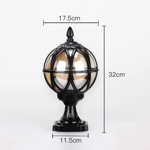 Outdoor Waterproof Column Lamp for Villas Patios Halls and Balconies - Image 2