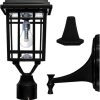 Solar Spot Lights Outdoor Motion Sensor IP68 Waterproof 6 Pack 3
