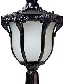 European Retro Wall Pillar Lamp LED Garden Light for Outdoor Use