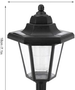 Solar Waterproof Wall Light Retro Style for Corridors and Balconies 2