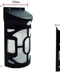 Modern Solar LED Wall Sconce Waterproof Outdoor Decorative Lighting 2
