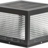 Solar Post Cap Lamp Decorative Column Light for Garden and Pathway 3