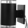 DOITOOL 2-Head LED Solar Wall Lamp for Outdoor Patio and Garden