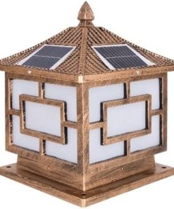 Wall Light Sconce LED Wall Lamp Three Sizes Waterproof Solar Garden
