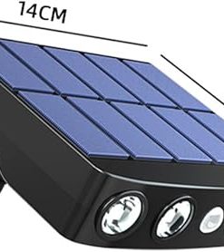 Solar Outdoor Waterproof Garden Lights with Human Body Sensor 2