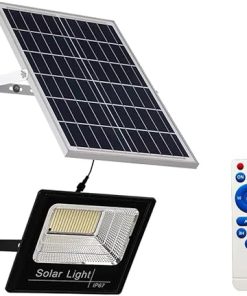 130LED 60W Solar Flood Lights with Remote Control Outdoor IP67