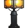 Solar Wall Lamp Flickering Metal Lights Waterproof for Garden Patio 3
