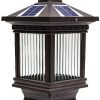 Energy Saving Solar Garden Lamp Post Light for Outdoor Spaces 3