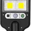 Rectangular Black Column Light for Courtyard Garden Outdoor Use 4
