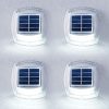 Outdoor Solar Bulkhead Lights for Decks and Patios Pack of 4