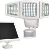 CLAONER Solar Motion Lights Outdoor 8 Pack Waterproof Security Lights 3