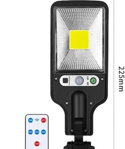 Solar Street Lamp Outdoor Waterproof Light with Remote Control Garden 2