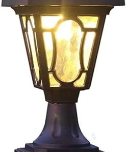 Solar Lights Metal Flickering Lights Waterproof Outdoor Heavy Duty Lighting Solar Pathway Lights Landscape for Garden Patio Yard,