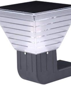 Waterproof Single Crystal Solar Panel Wall Lamp for Outdoor Lighting