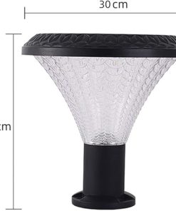 RGB Solar Outdoor Pillar Lights Waterproof for Garden Path Lighting 2