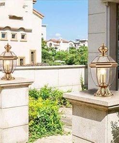 Outdoor Waterproof Garden Pillar Lights for Villas and Landscapes 2