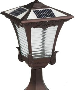 Vintage Waterproof Solar Wall Light for Garden Villa and Patio