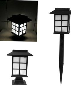 Outdoor Waterproof LED Solar Garden Lights 4 Pack for Courtyards 2