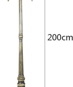 Retro Outdoor Lamp Post Light E27 3-Lights Waterproof Garden Decor 2