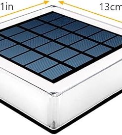 IP68 Waterproof Solar Post Cap Lamp for Outdoor Garden Lighting 2