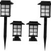 Solar Stigma Light 4-Pack Waterproof Outdoor Landscape Garden LED
