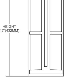 Trevot 1-Light Outdoor Wall Mount in Sunset Silver Artistic Lighting 2