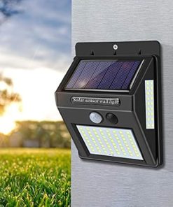 Outdoor Solar LED Motion Sensor Wall Light 100 LED Garden Lamp 2