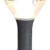 Solar Post Light Waterproof Outdoor Square Pillar Garden Lantern 4