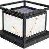 Fashion Solar Wall Sconces Automatic Energy Charging Outdoor Lighting 4