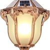 Modern Waterproof LED Solar Post Lights for Yard and Pathway 3