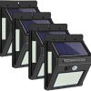 DHAEY 950 Lumen LED Solar Lamp 46 LEDs 4 Modes IP65 Waterproof Light 4