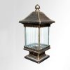 Retro Bronze Waterproof Wall Lamp for Outdoor Living Spaces 4