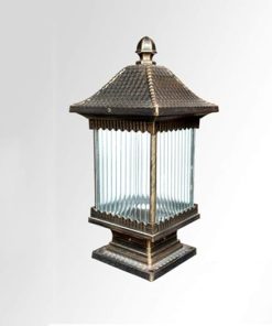 Outdoor Waterproof Garden Column Head Lamp for Courtyard Villa