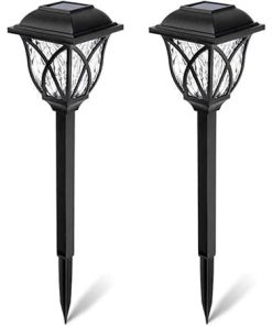 Outdoor Solar Garden Lights Waterproof Landscape Lighting Set of 4