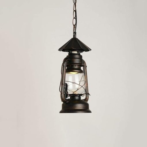 Solar Landscape Path Lights Hanging Glass Lanterns for Outdoor Use