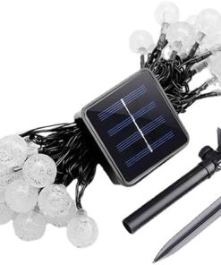 Outdoor Waterproof Solar String Lights 60LED for Christmas Decor